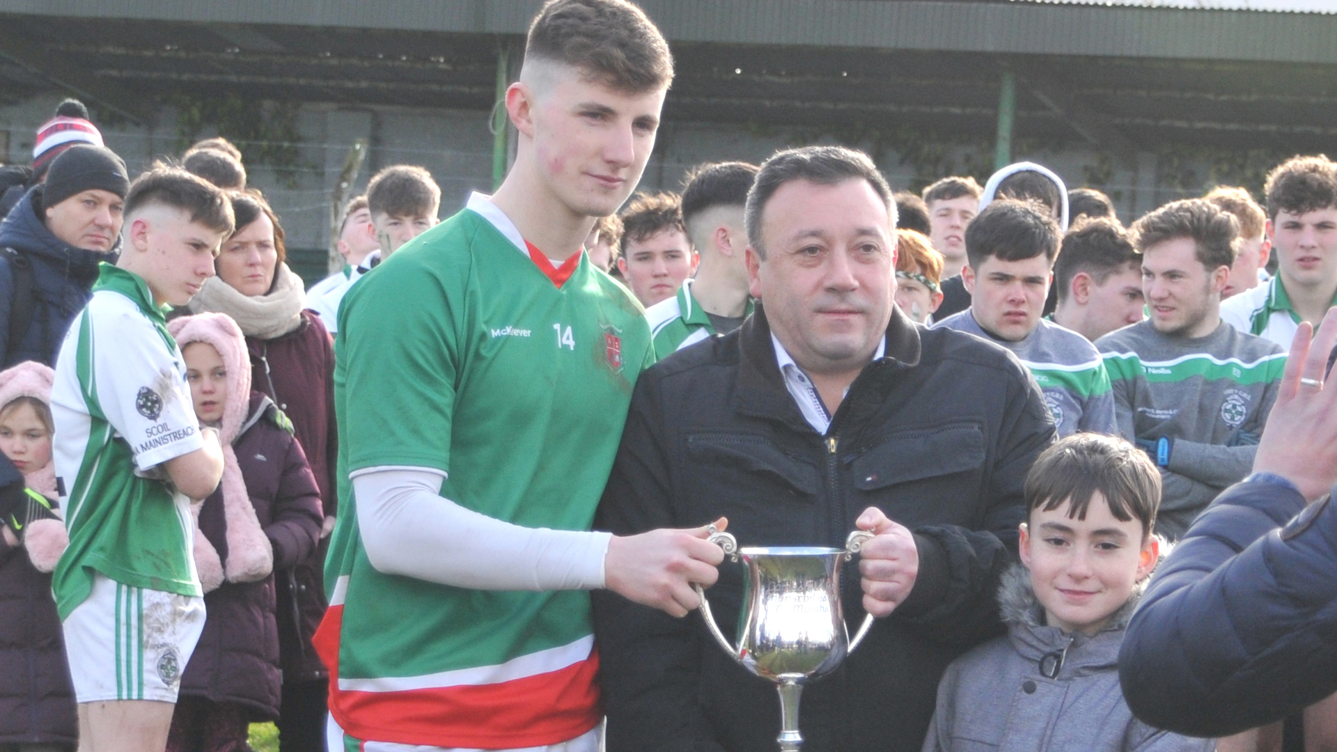 Corn Dhonncha Uí Nuanáin (Under 19 B Football) Final – Patrician Academy 3-6 Abbey CBS 0-7