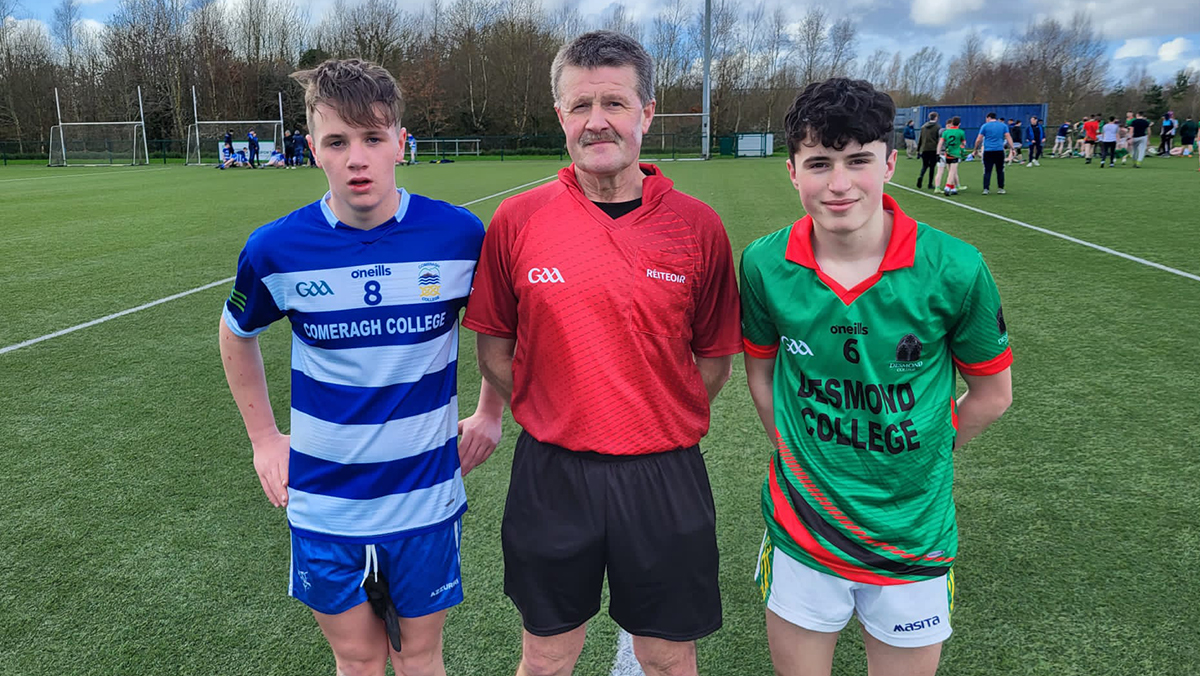 2022/2023 TUS Corn Seán Ó hEathírn (Under 15 E Football) Final – Comeragh College 4-14 Desmond College 2-6